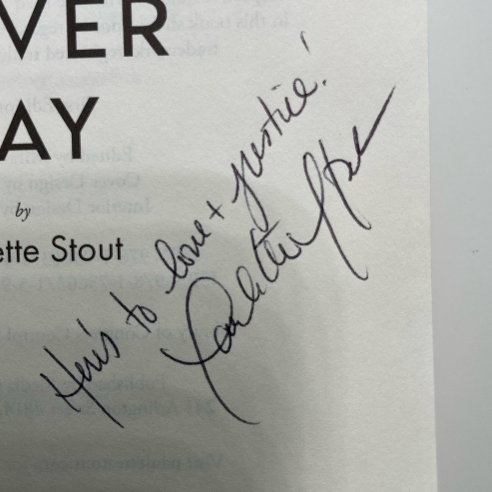 What We Never Say : A Novel by Paulette Stout (2022, Trade Paperback) Signed - Picture 8 of 9